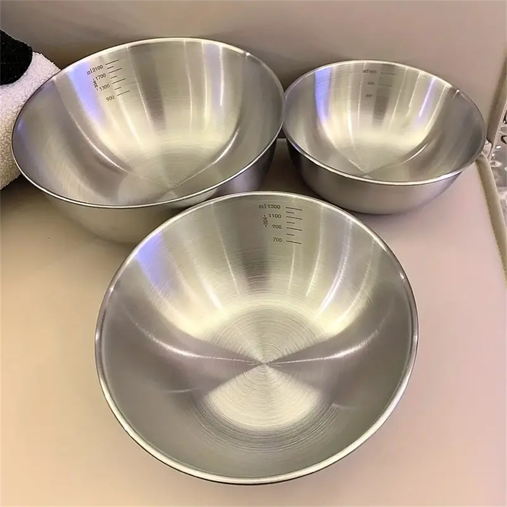 Baking Kitchen Set - Набор из 1-3 мисок из нержавеющей