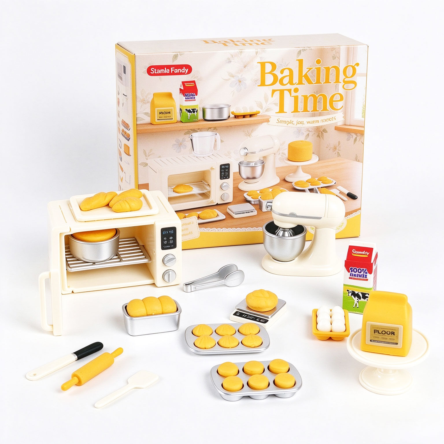 Baking Kitchen Set - Мини-набор для игры в повара, кухонный