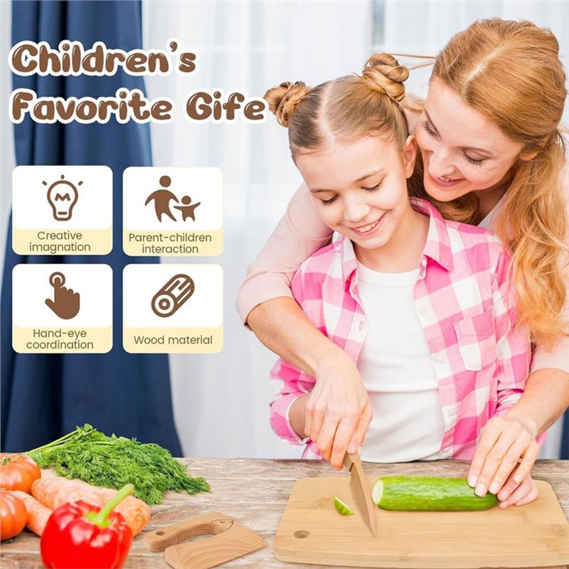 ABUG – набор детских деревянны – обзор и цена Kitchen Kids Baking Set